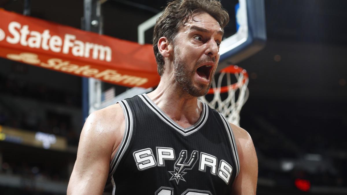 Paul Gasol, en su último partido