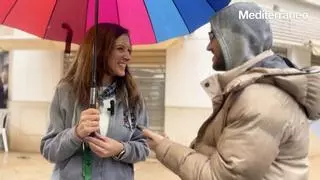 Testimonios bajo la lluvia: "He venido desde Alemania para estar en el Pregó"