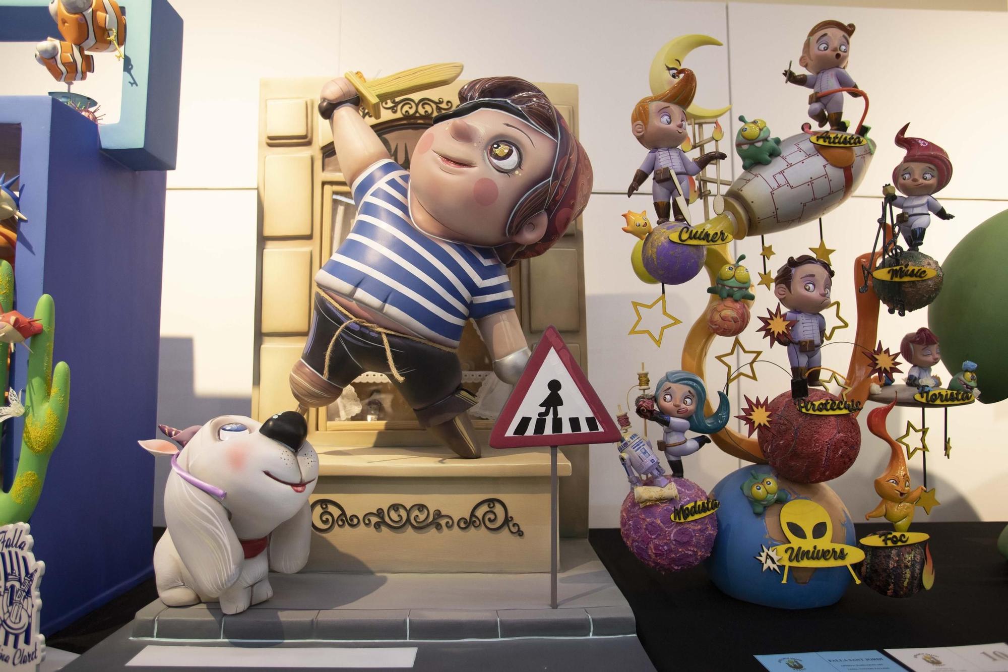 Así son los mejores “ninots” de las 19 fallas de Xàtiva