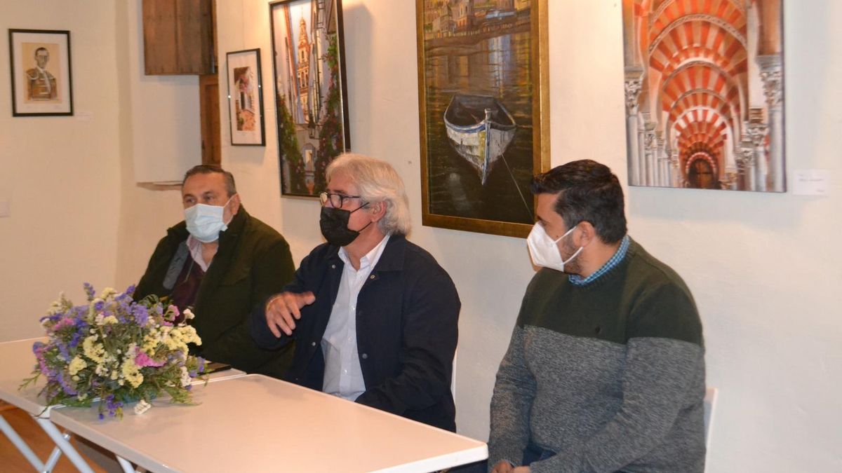 Paco Martínez expone en la Posada de Hornachuelos.