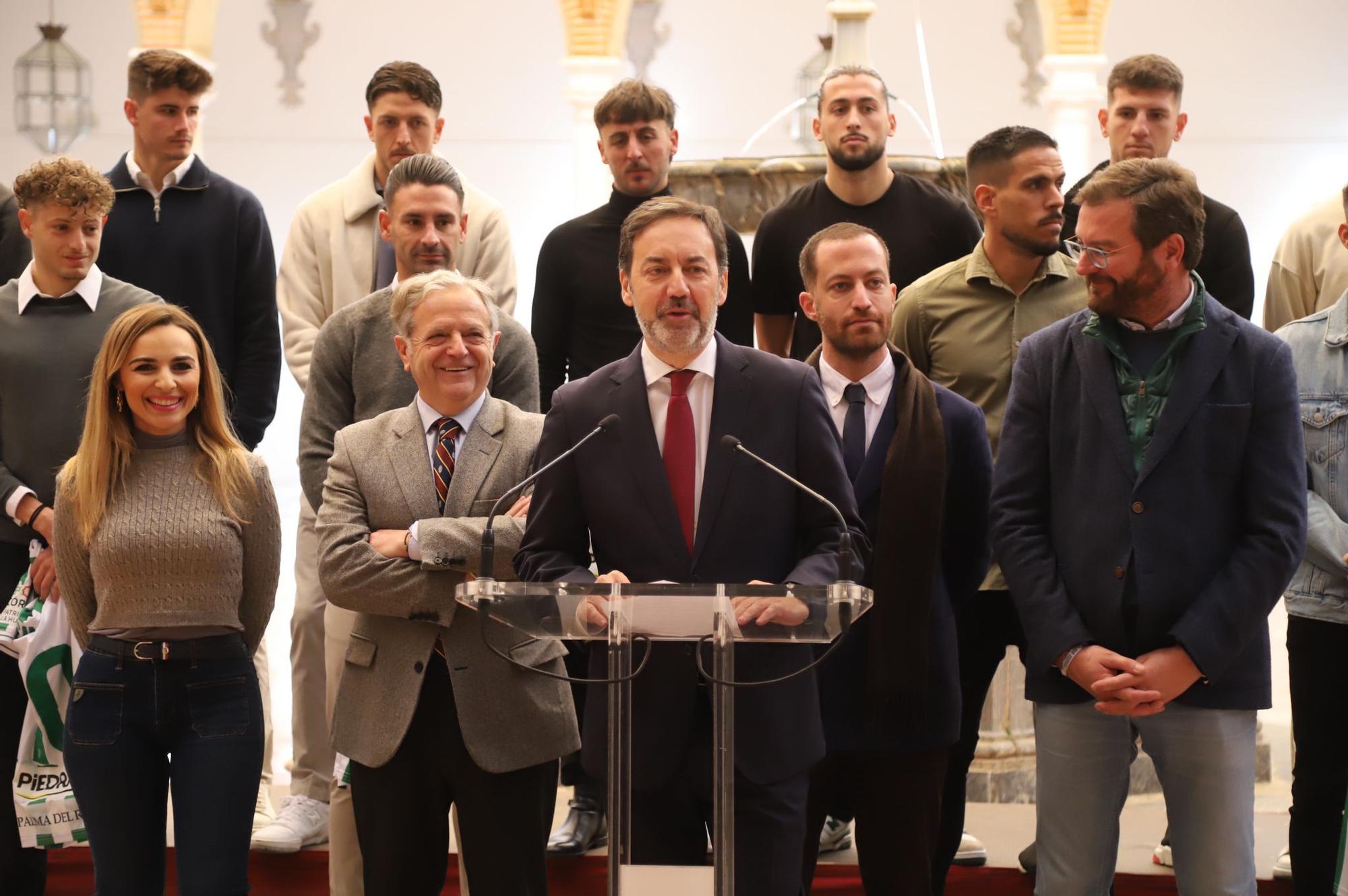 La firma del convenio entre la Diputación y el Córdoba CF, en imágenes