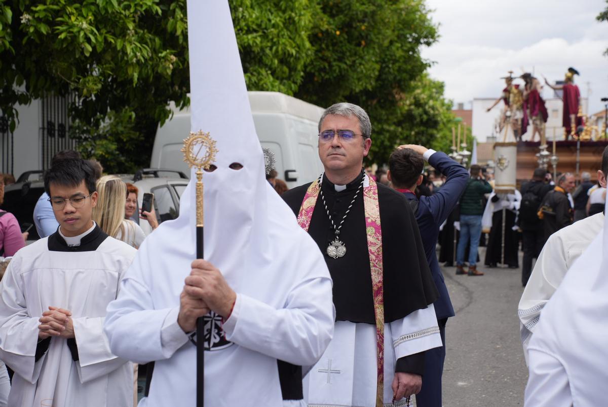 La salida procesional de la Presentación al pueblo de Jesús de los Afligidos, en imágenes