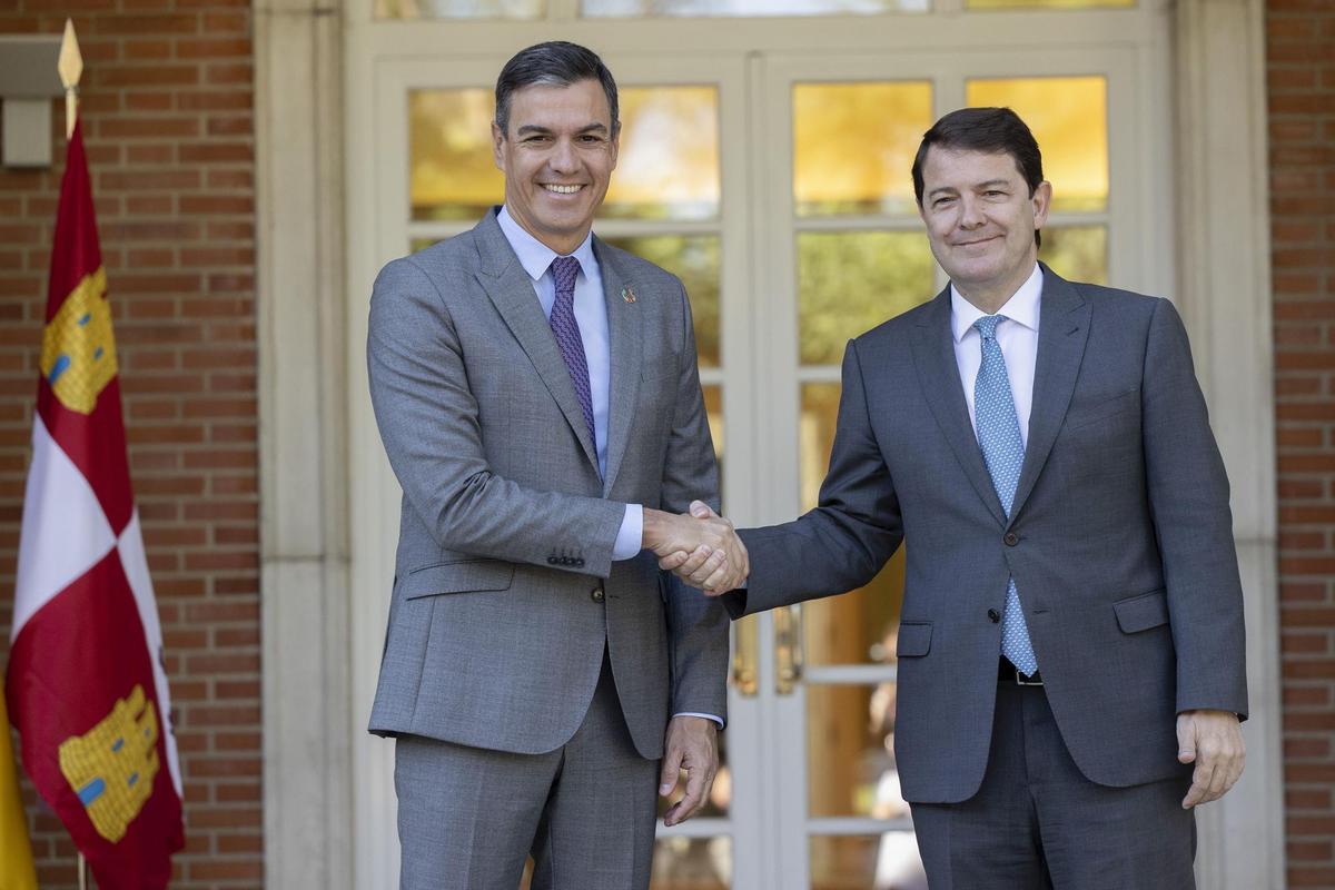 Sánchez rep avui Mañueco, Rueda i Moreno, amb qui abordarà el model de finançament