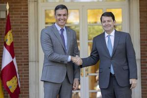 Sánchez rep avui Mañueco, Rueda i Moreno, amb qui abordarà el model de finançament