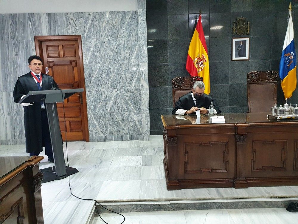 Apertura del año judicial en la capital grancanaria