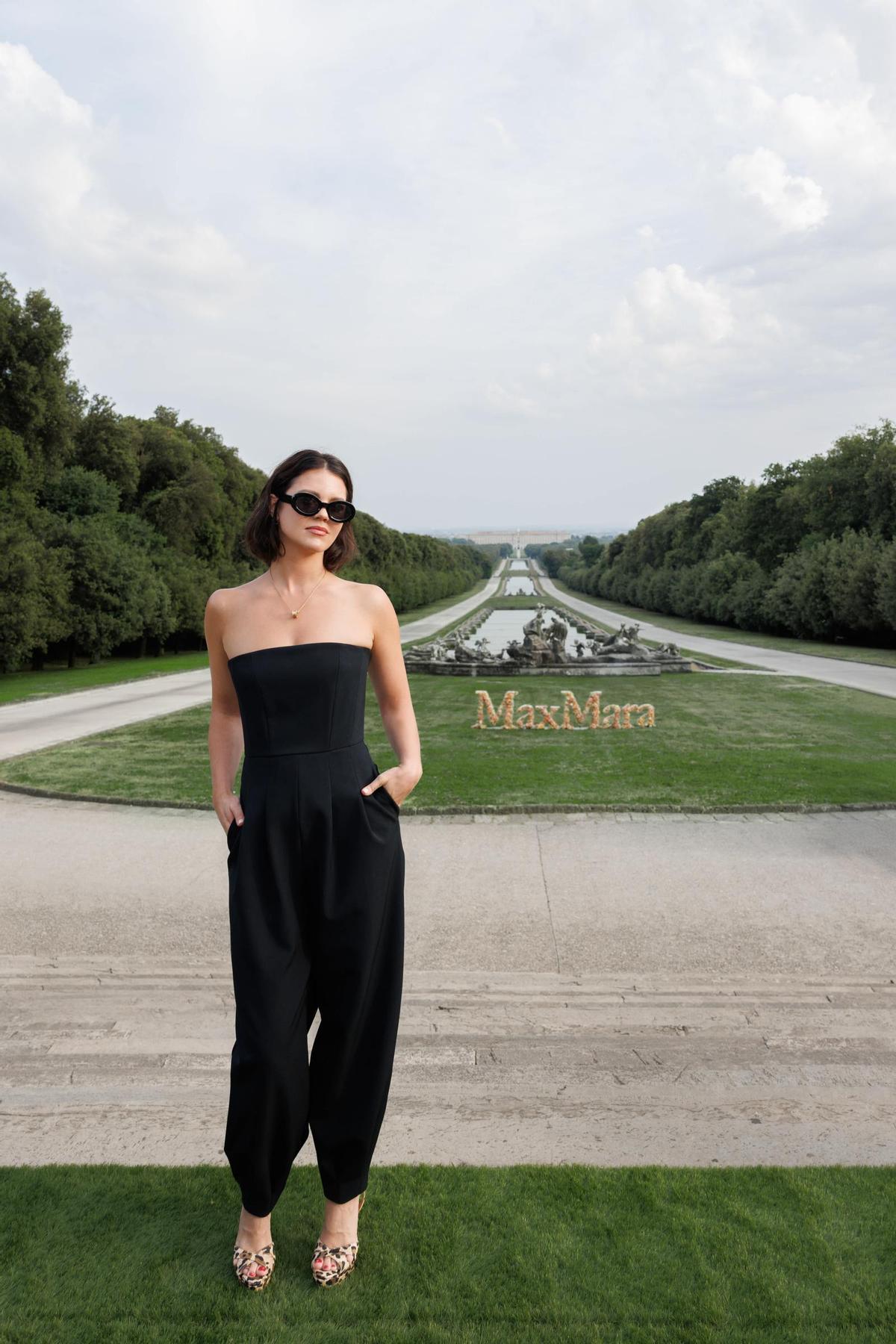 Isabelle Junot en el coctail previo al show.