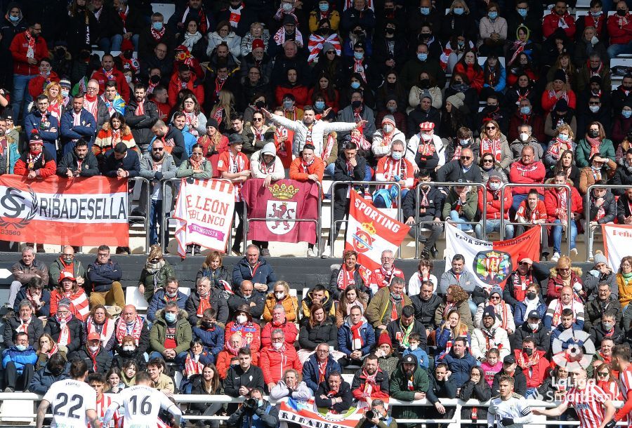 EN IMÁGENES: Así fue el encuentro entre el Burgos y el Sporting