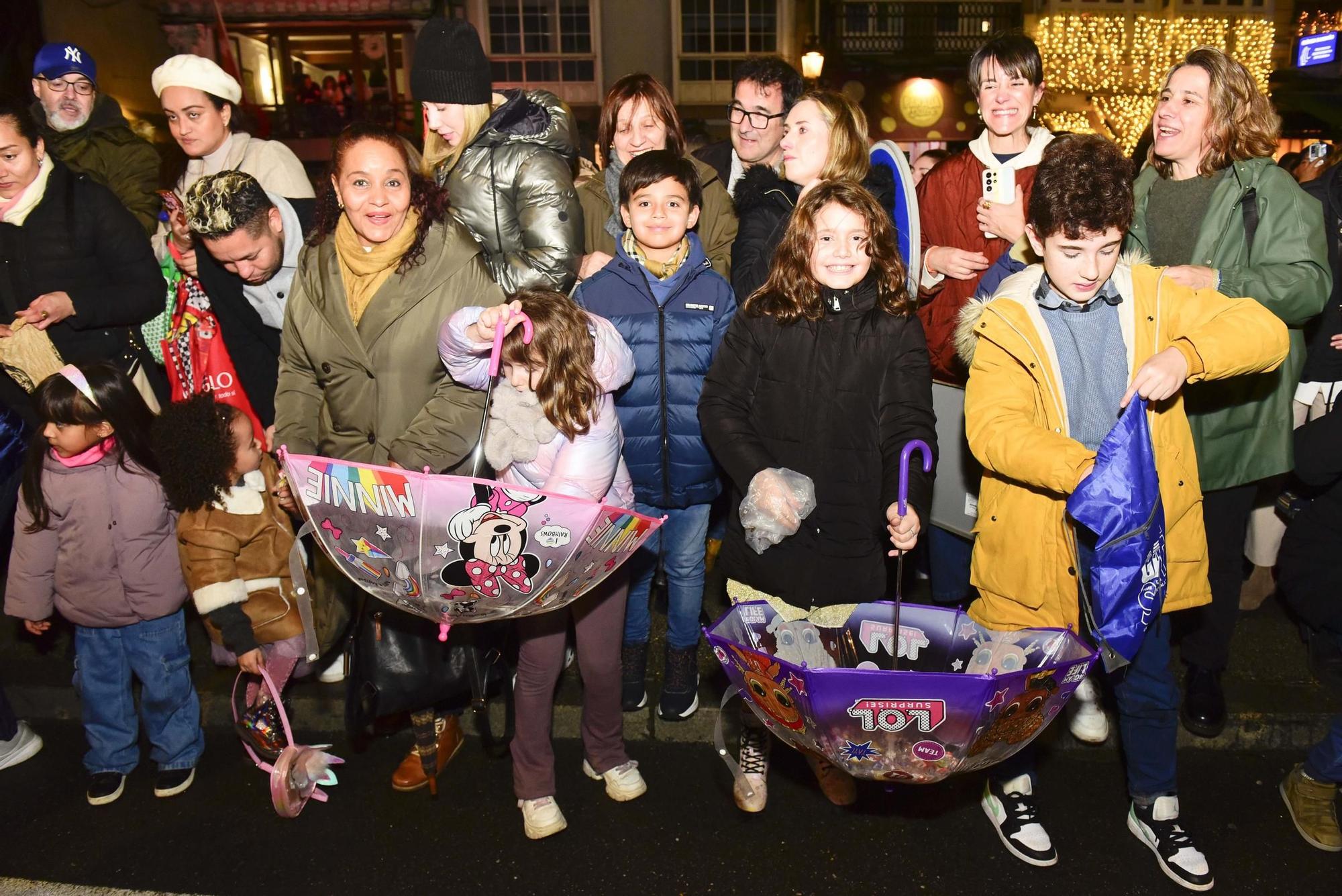 La llegada de los Reyes Magos a María Pita