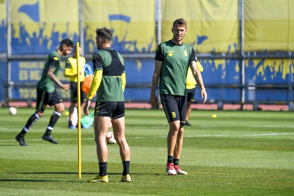 Entrenamiento de la UD Las Palmas (20/02/2019)