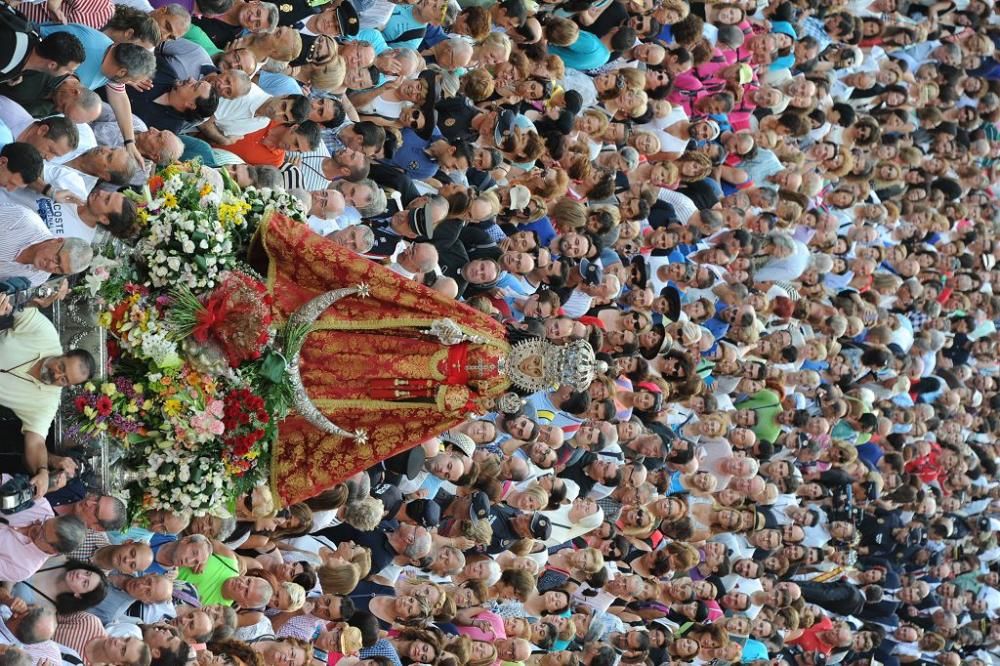 Romería de la Virgen de la Fuensanta: Salida de la