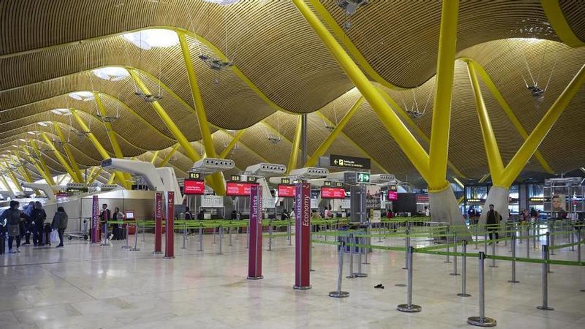 El sospechoso fue detenido en Barajas.
