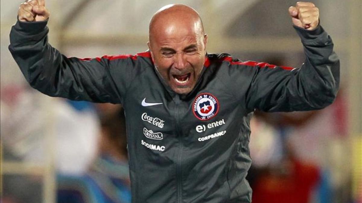 Sampaoli alzó a Chile hasta lo más alto