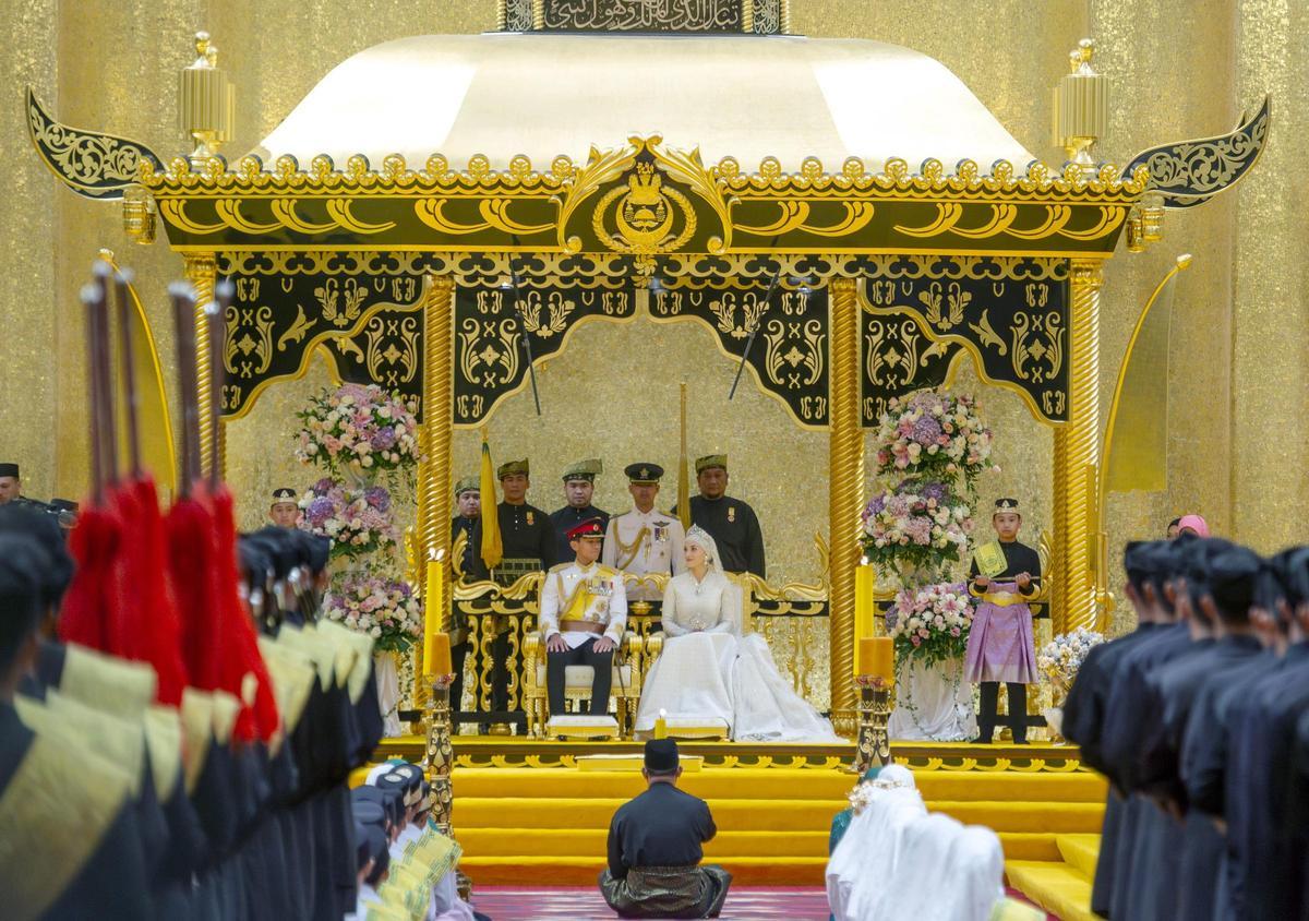 La boda de 10 días de duración del príncipe Abdul Mateen de Brunei