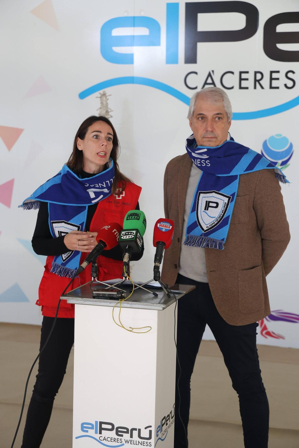 Presentación de la XII Gala Solidaria de Gimnasia Rítmica de El Perú Cáceres Wellness