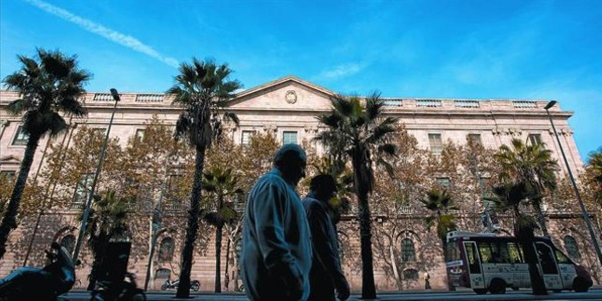 Edifici de la Llotja de Mar, seu de la Cambra de Barcelona.