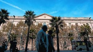 Edifici de la Llotja de Mar, seu de la Cambra de Barcelona.