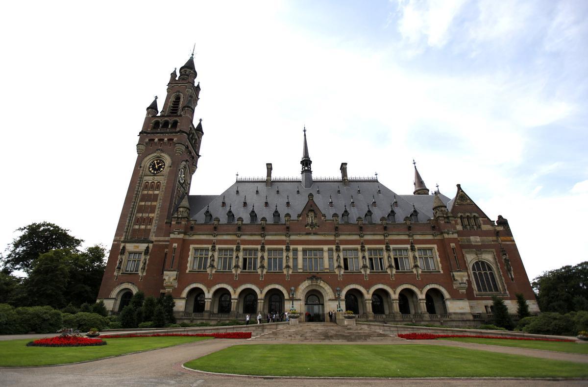 El Palacio de la Paz, sede de la CPI en La Haya (Países Bajos). El Palacio de la Paz, sede de la CPI en La Haya (Países Bajos).