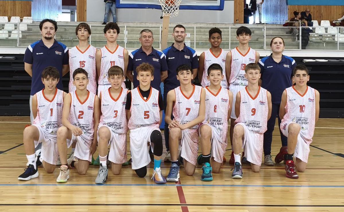 Selección de la Comunitat Valenciana Alevin Masculino.