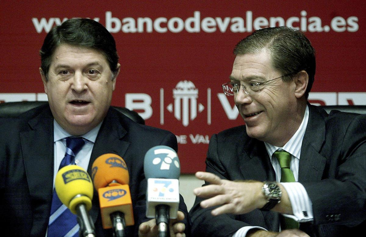 José Luis Olivas y Domingo Parra, en una imagen de archivo