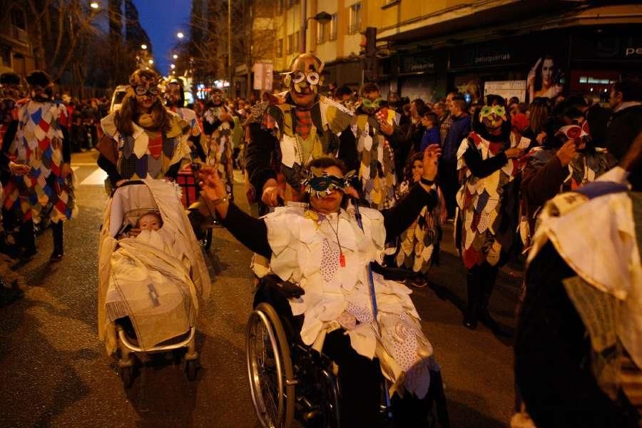 Carnaval Zamora 2017: Desfile de domingo en Zamora