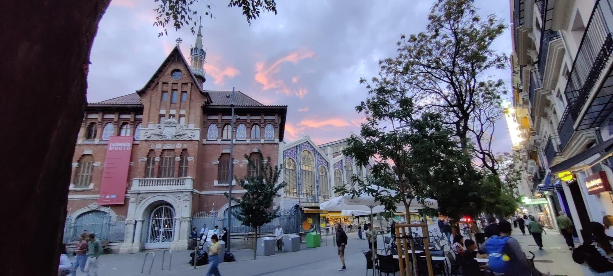 Las mejores fotos del cielo anaranjado de València