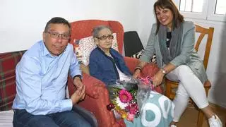 La abuela de Valsequillo cumple 106 años