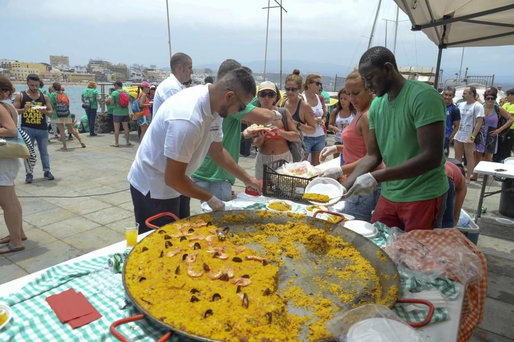 Paella popular de los estibadores por Belén María