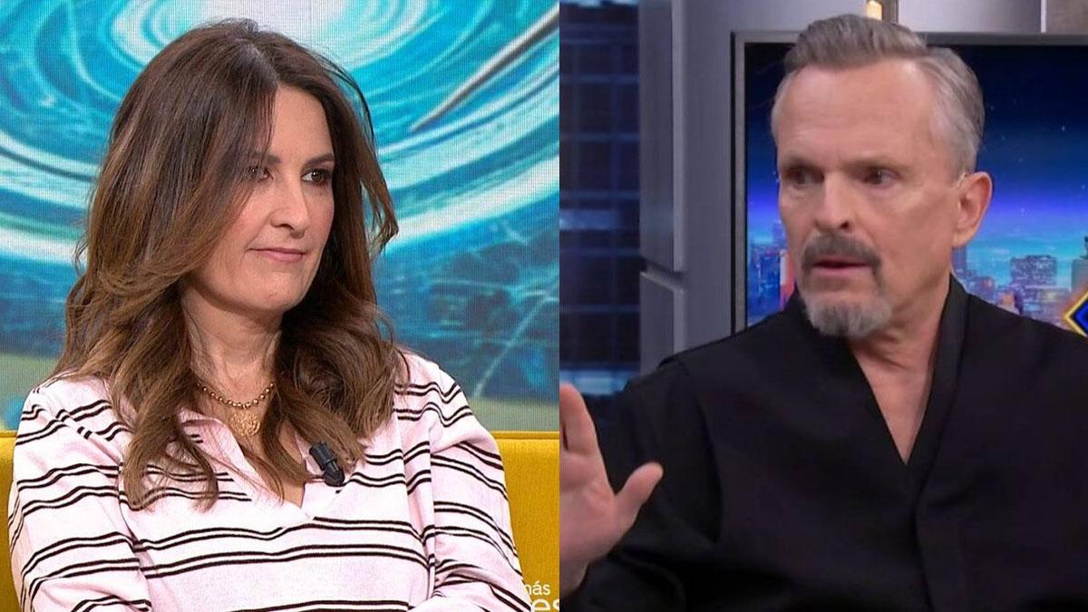 Laura Fa y Miguel Bosé