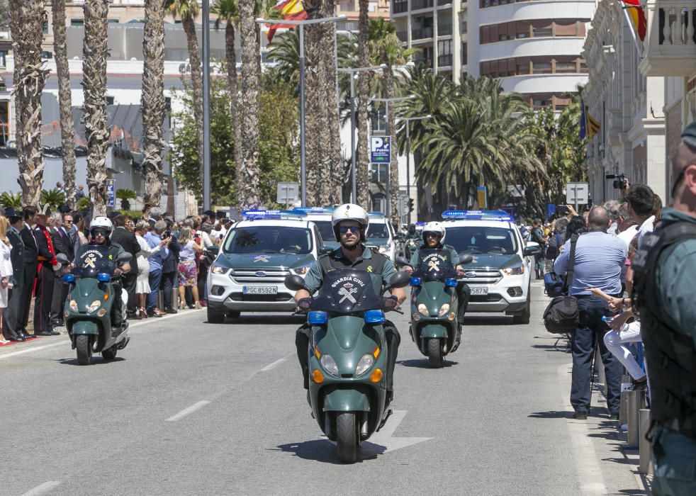 Acto institucional del 175 aniversario de la Guardia Civil en Alicante