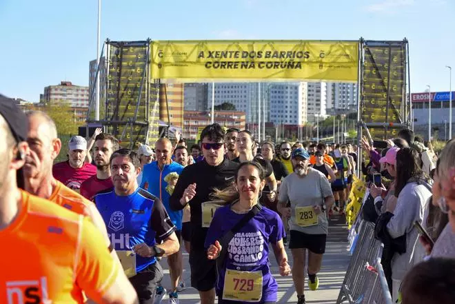 Más de 1.100 atletas en la carrera popular Xuxán-Matogrande