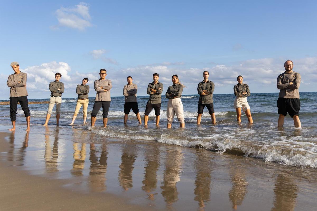 Equipo del restaurante Llavor de Jorge Lengua.