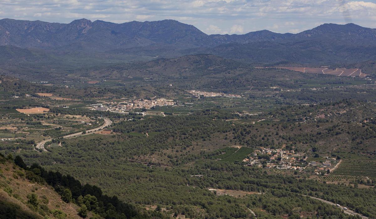 Vistas de varios pueblos de la Baronia