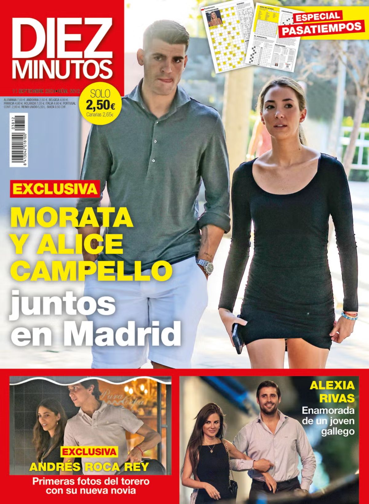 Portada Diez Minutos del 4 de septiembre de 2024