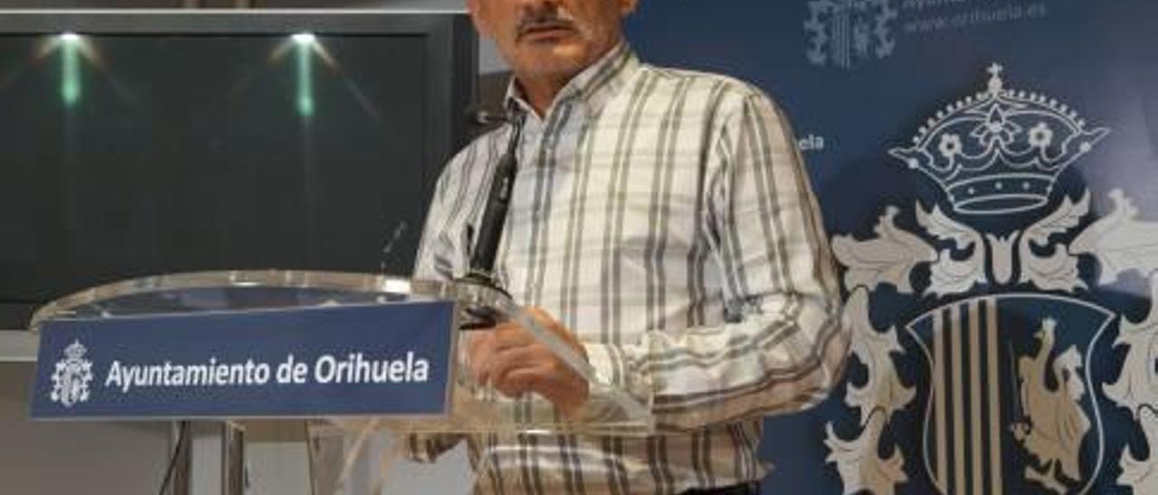 El portavoz del gobierno de Orihuela, Rafael Almagro.