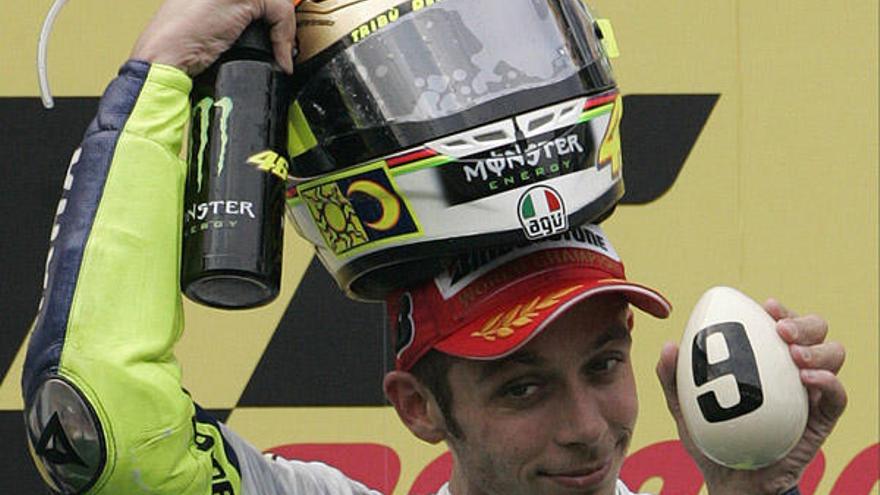 Rossi conquista su noveno título mundial en Malasia.