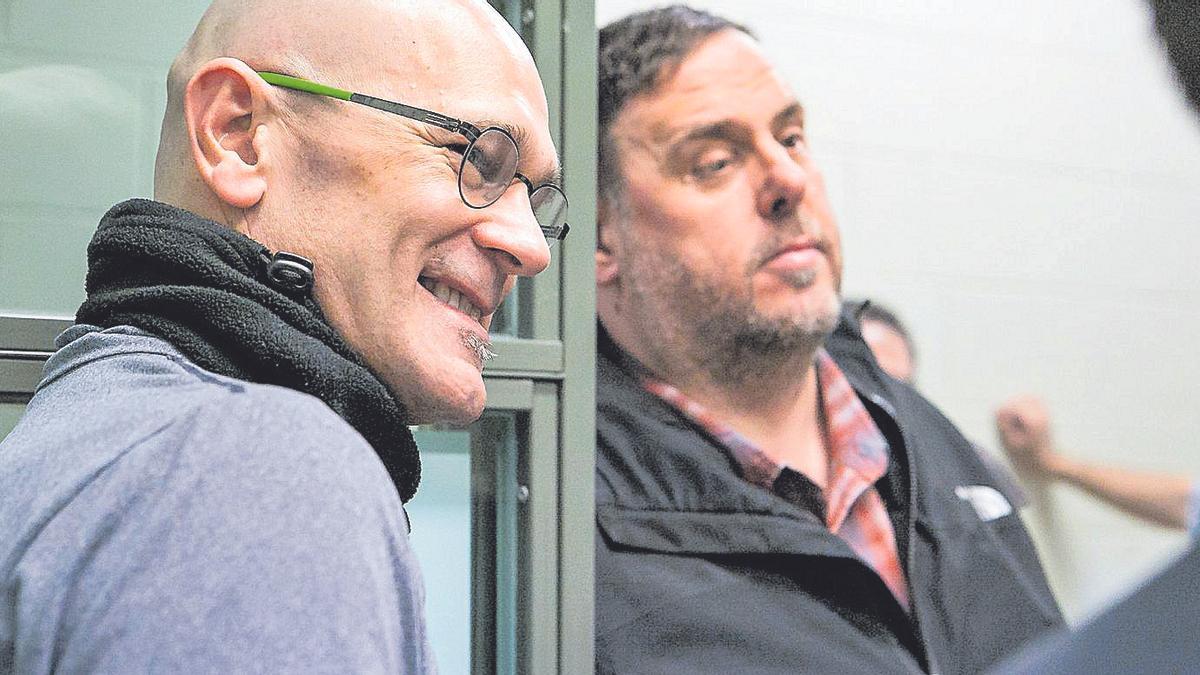 Raül Romeva i Oriol Junqueras, en una imatge d’arxiu