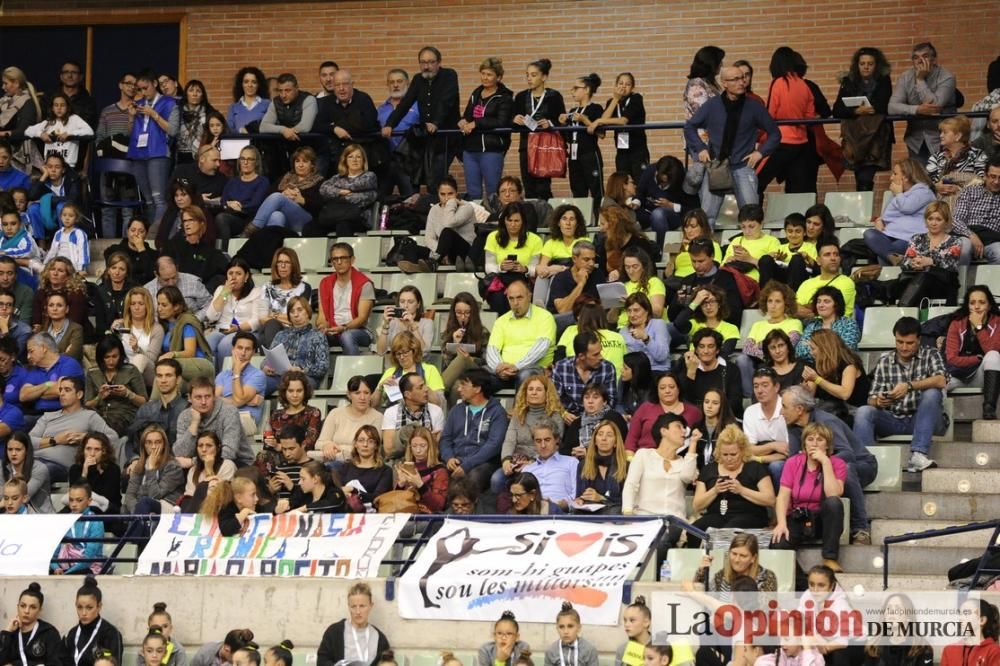 El Campeonato de España arranca en el Palacio de los Deportes con el Rítmica Pozuelo, Ruth Ritmo, Calpe, Praxis y Mabel como líderes