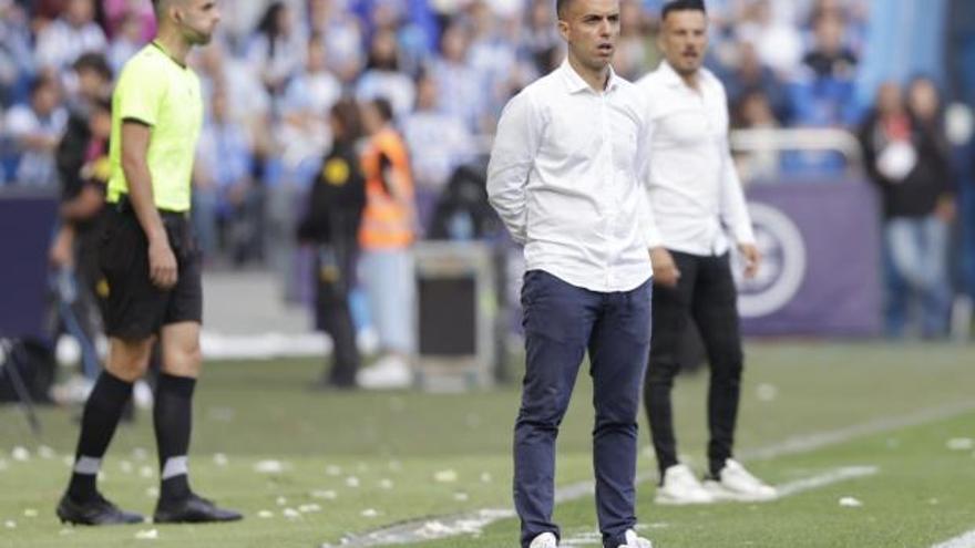 Borja Jiménez, durante el partido entre el Deportivo y el Albacete. |  // EFE