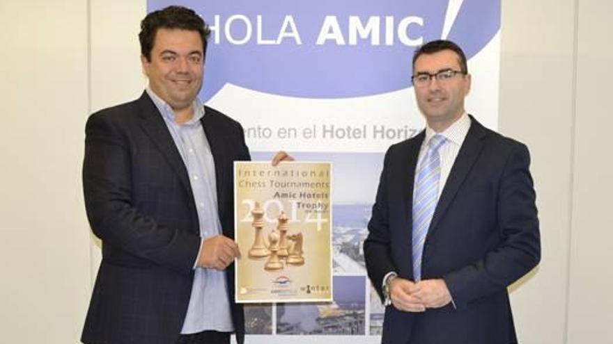 Imagen de la presentación del Trofeu Amic Hotels.