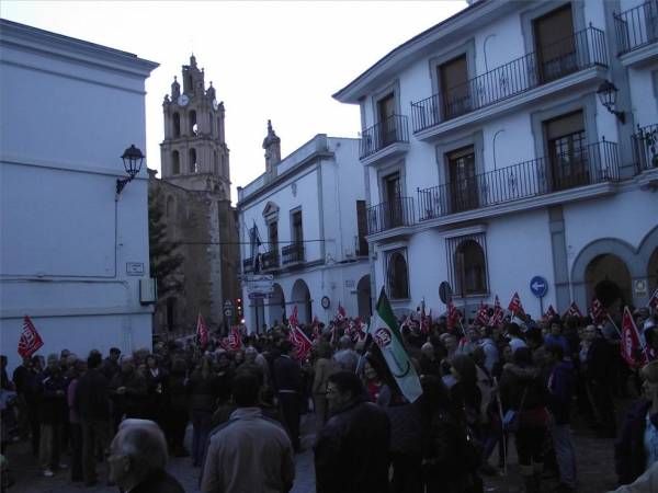 Jornada de la huega general en Extremadura