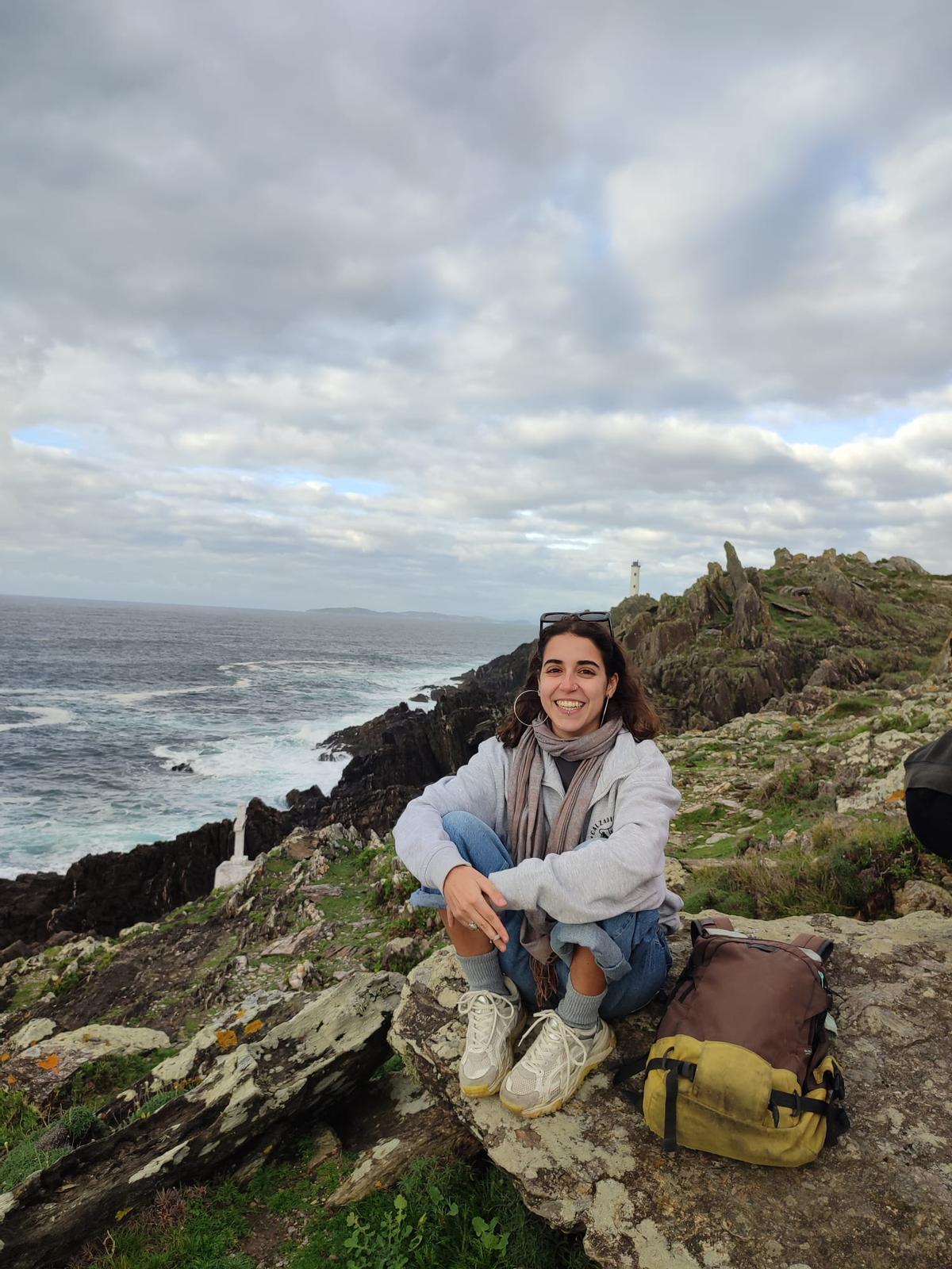 La bióloga marina y autora del trabajo, Elisa Rueda.