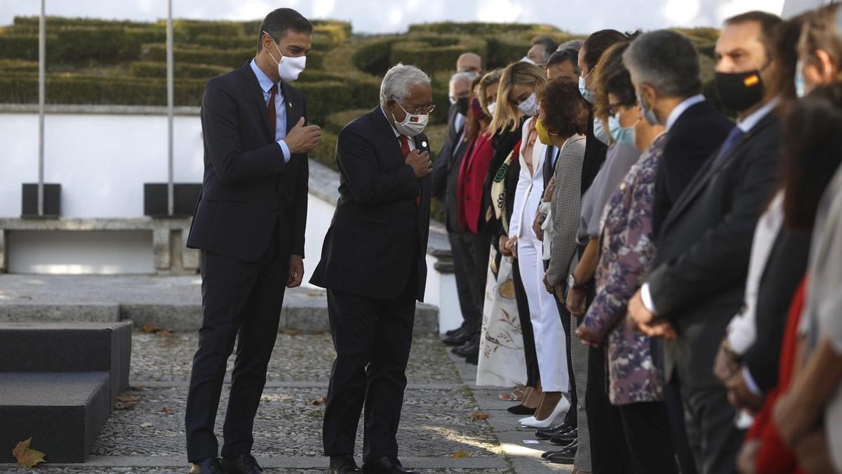 Sánchez y Costa, en el inicio de la cumbre