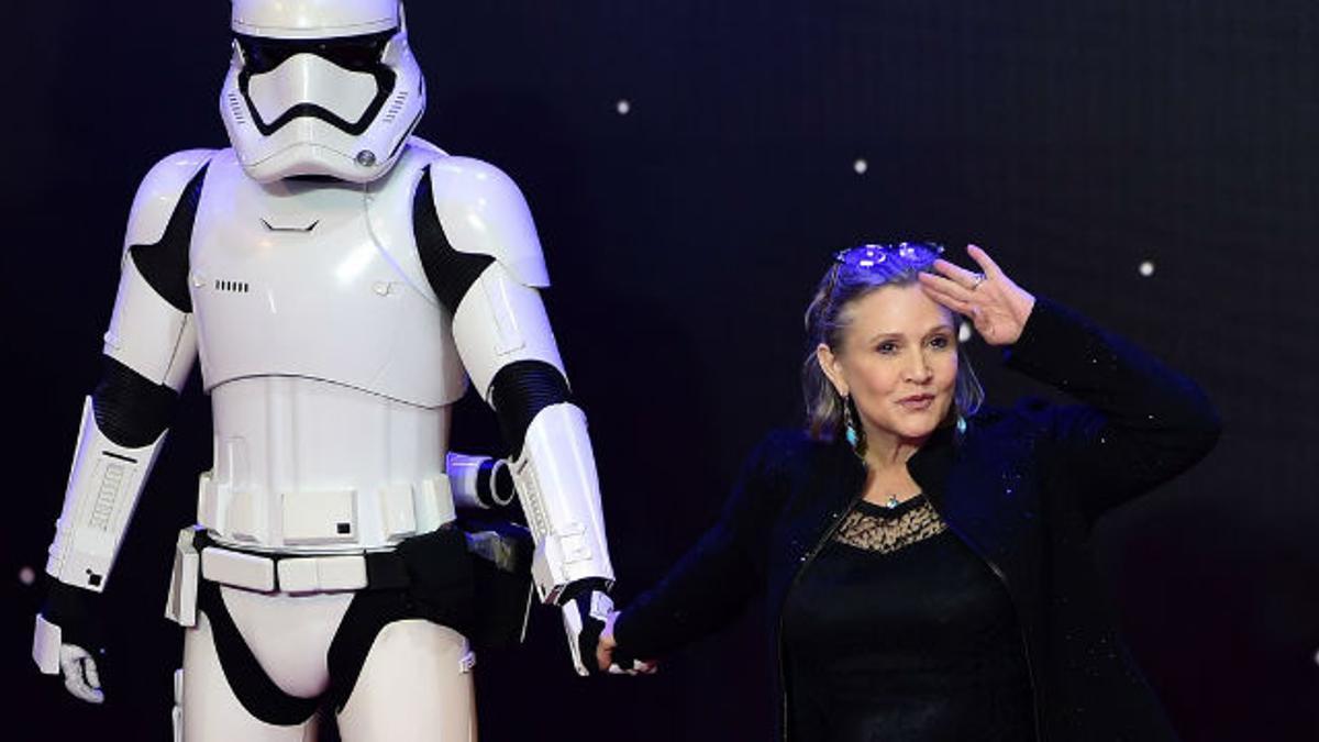 Carrie Fisher, la princesa Leia de 'Star Wars'