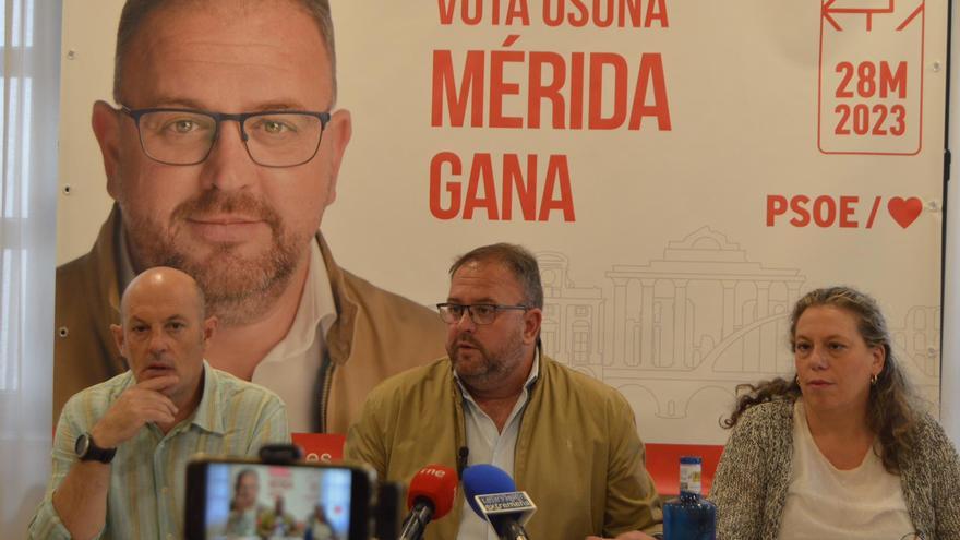 Osuna reformará la plaza de España y Amaro instalará salas de lactancia en Mérida