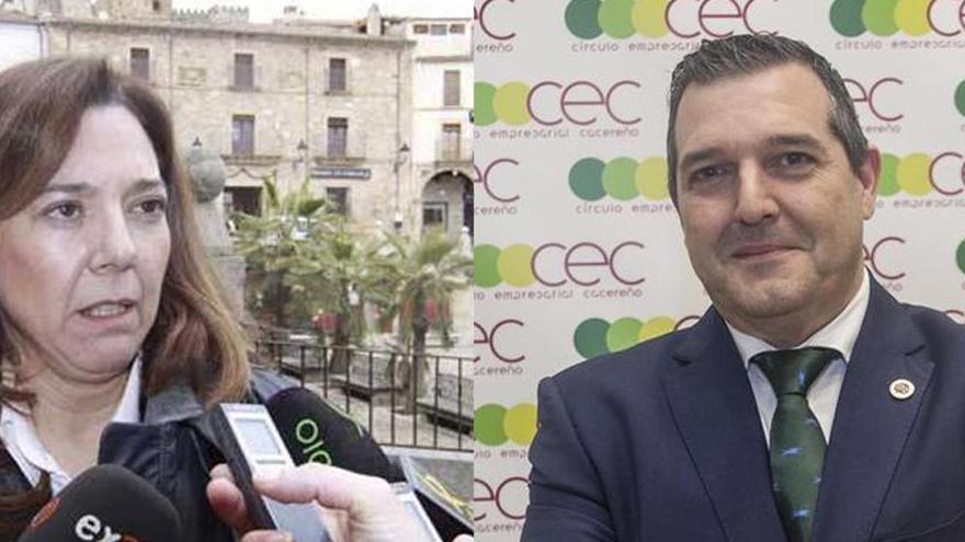 Marta Abellán y Diego Hernández entran en el consejo de participación de Cáceres