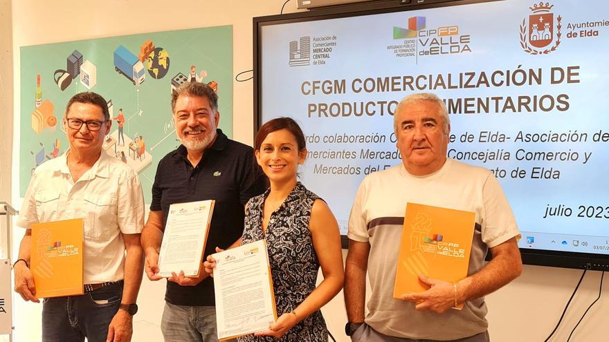 Los mercados recibirán alumnos en prácticas del CIPFP Valle de Elda