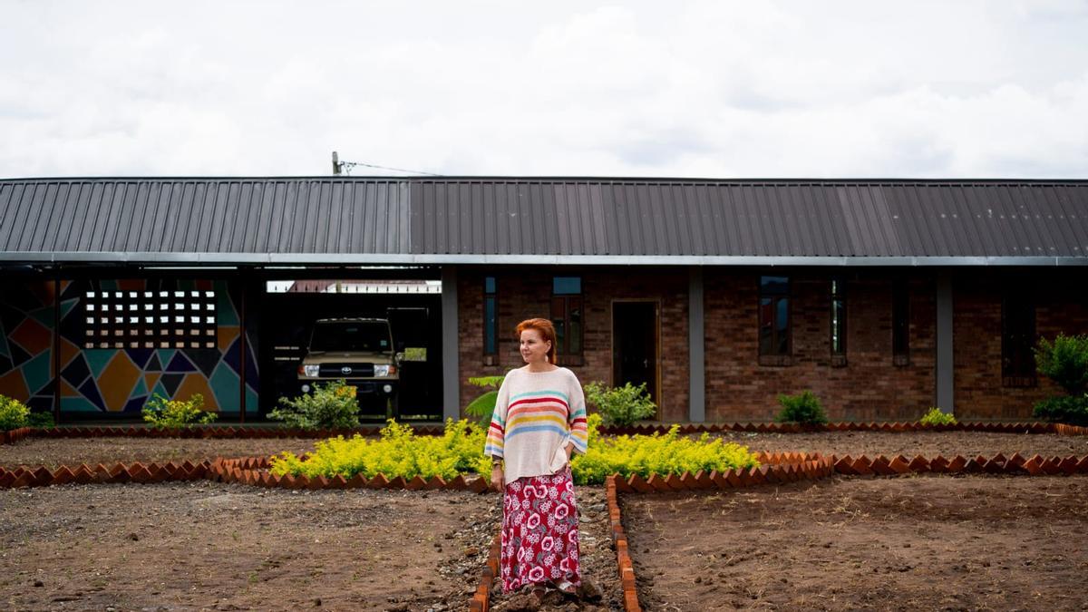 Amalia López, presidenta y fundadora de la Asociación Kutembea Na Tanzania