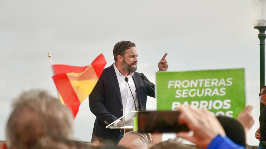 Santiago Abascal, el presidente de Vox.