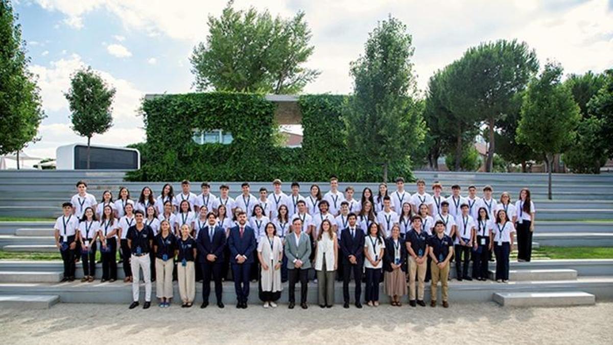 Alumnos de la XXI edición de las Becas Europa Santander