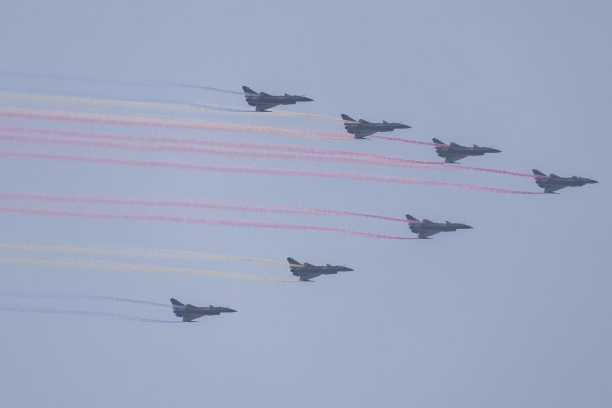El desfile militar de Pekín, en imágenes.